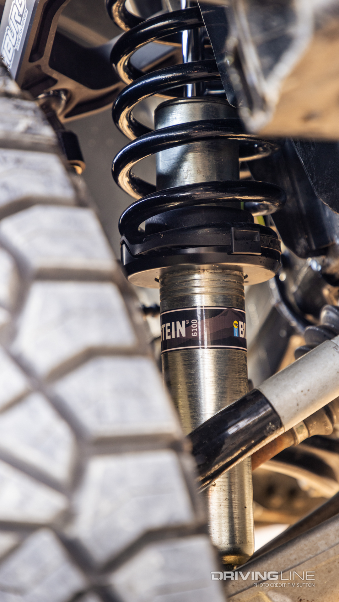 Bilstein coilover suspension on New Bronco