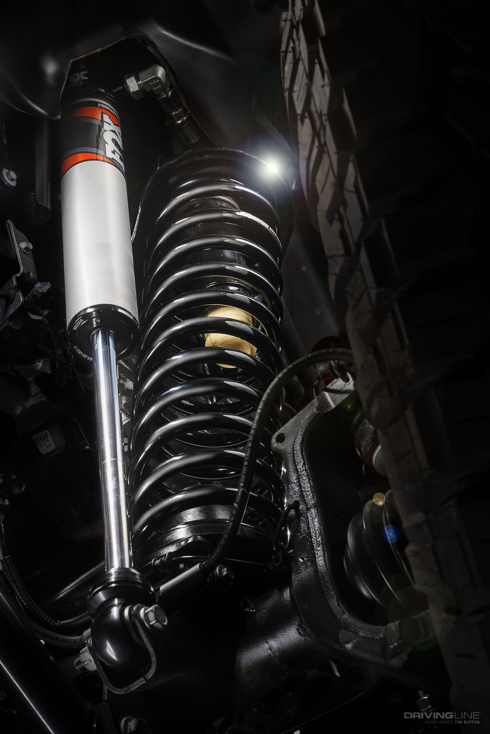 2022 Jeep Wrangler JL Synergy front coil and Fox 2.5 shock