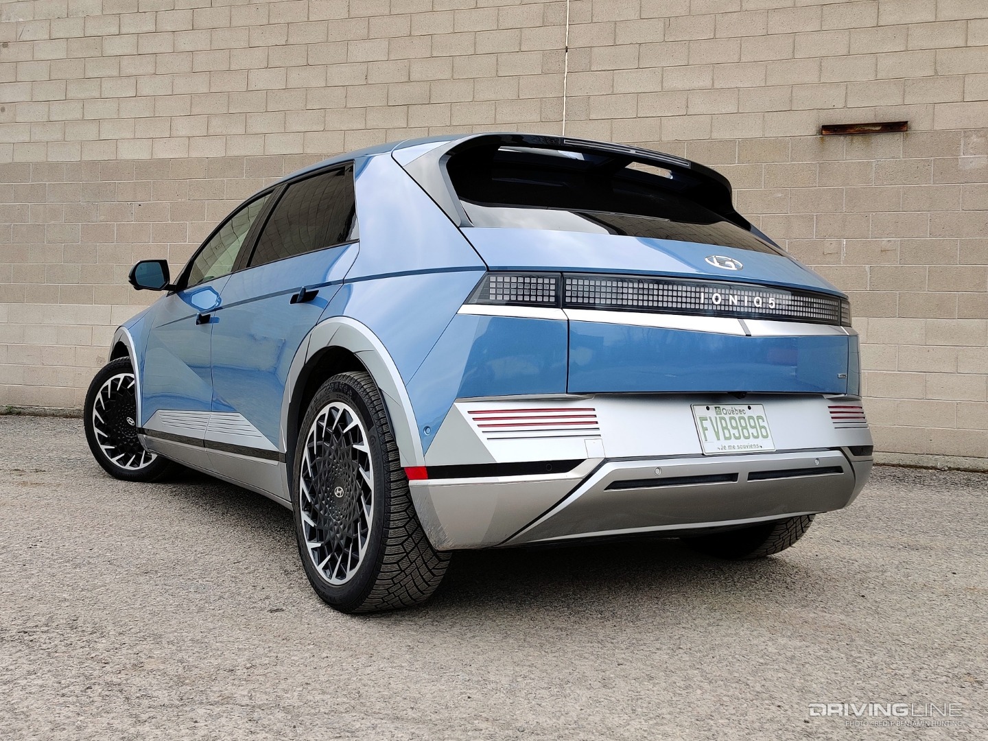 2023 Hyundai Ioniq 5 rear view 3/4