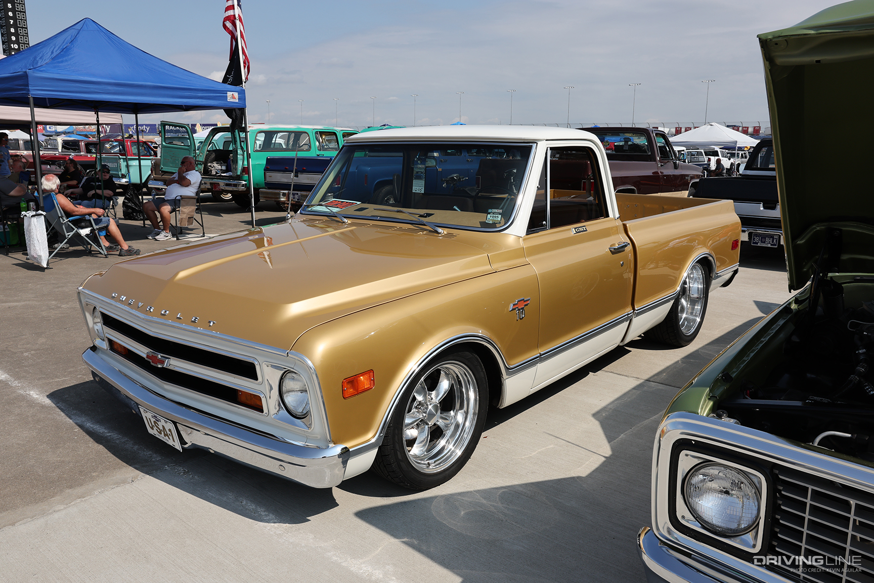Randy Bynum ’68 Chevy CST 10 at ’23 C10 Nationals in Nashville, TN