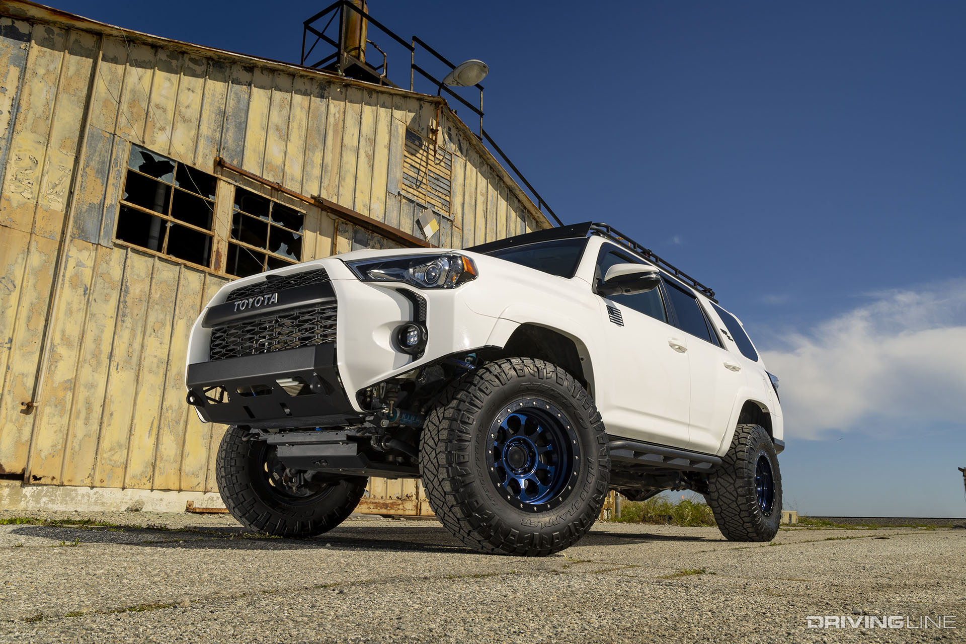 Toyota 4Runner White Modified
