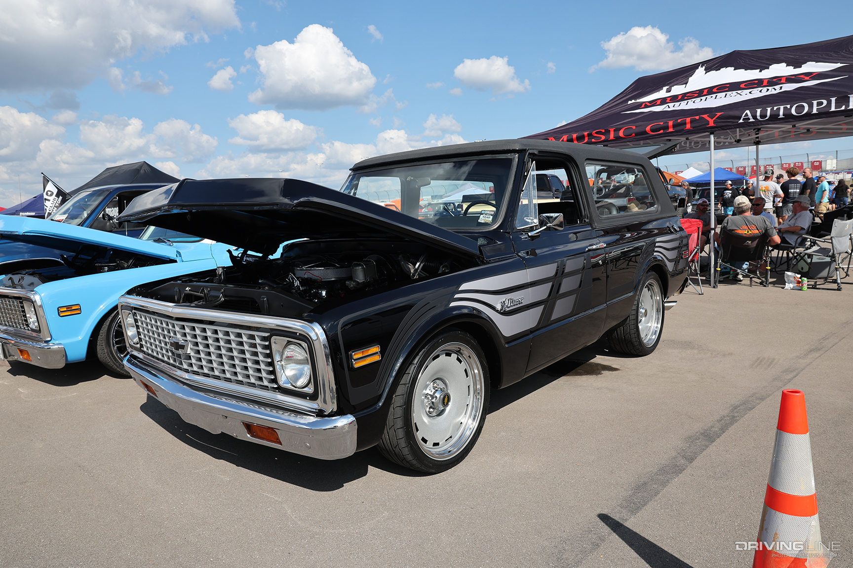 Bryan Baxter’s ’72 Chevy Blazer at ’23 C10 Nationals in Nashville, TN