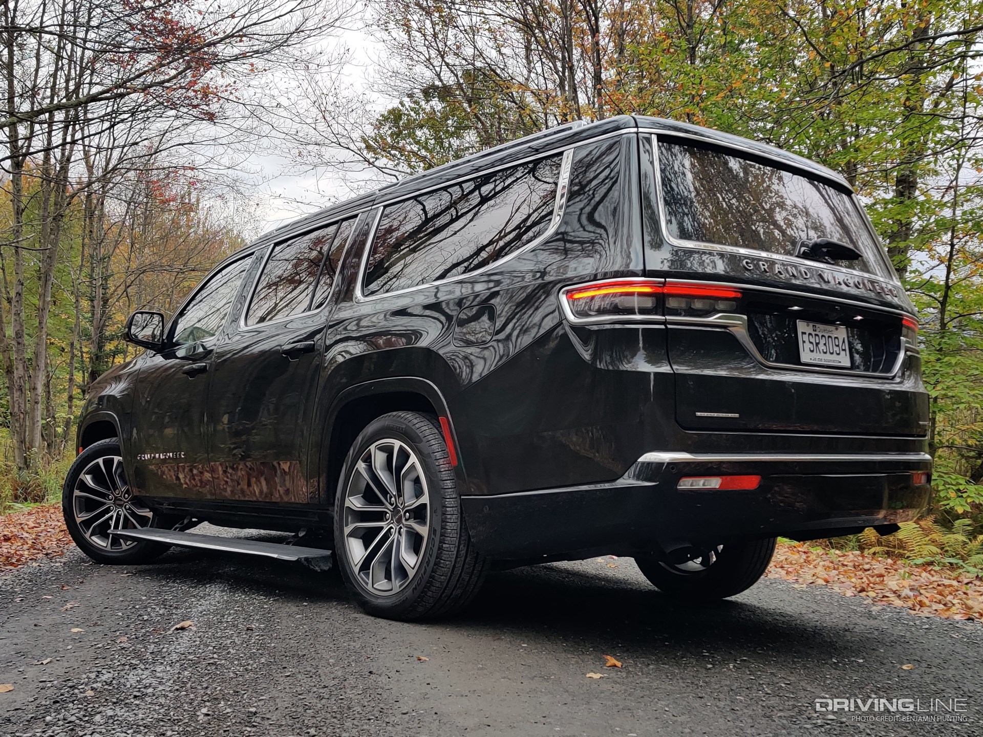 2023 Jeep Grand Wagoneer L rear 3/4 view