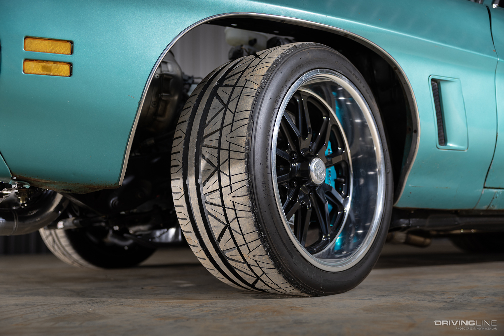 Nitto INVO Tires of Cynthia Pierce's '72 Pontiac GTO